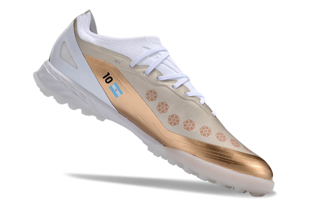 Chuteira Adidas X CrazyFast.1 Society TF "Messi"