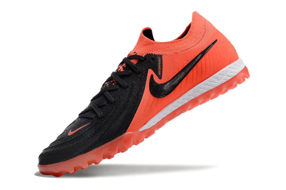 Chuteira Nike Phantom GX 2 Elite Society TF - Preto/Vermelho