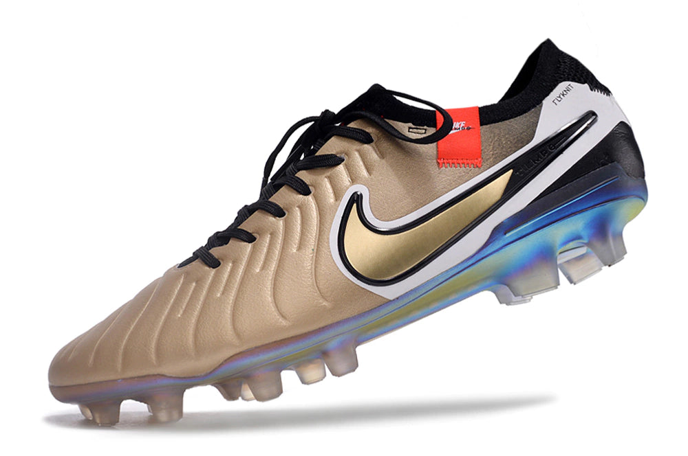 Chuteira Nike Tiempo 10 Elite Campo FG "'Golden Touch"