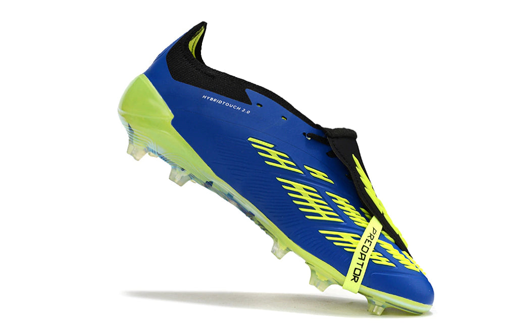 Chuteira Adidas Predstrike Elite Campo - Azul/Verde