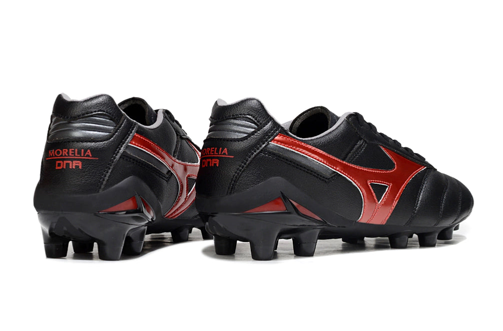 Chuteira Mizuno Morelia Neo Campo - Preto/Vermelho