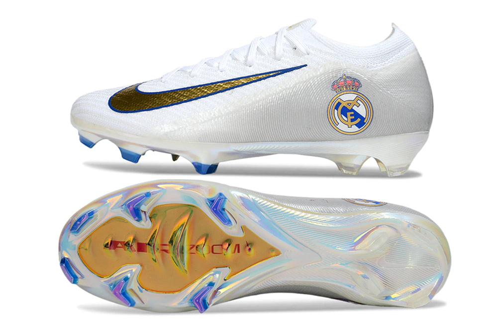 Chuteira Nike Air Zoom Mercurial Vapor 16 Elite FG - Branco