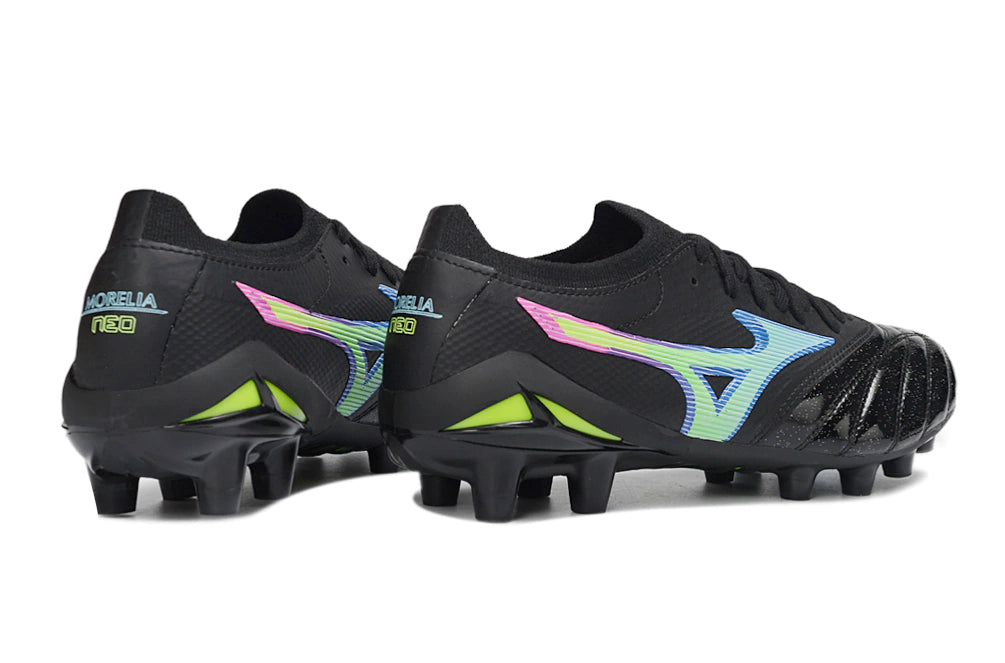 Chuteira Mizuno Morelia Neo 4 Campo - Preto
