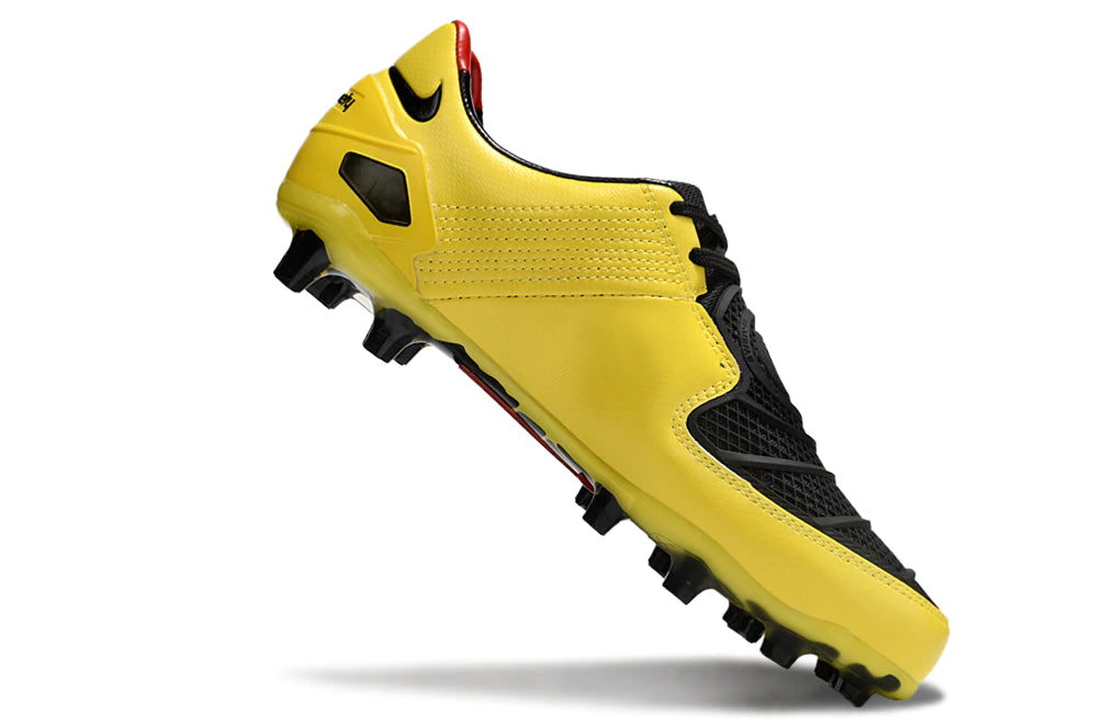 Chuteira Nike Total 90 Laser Campo - Amarelo