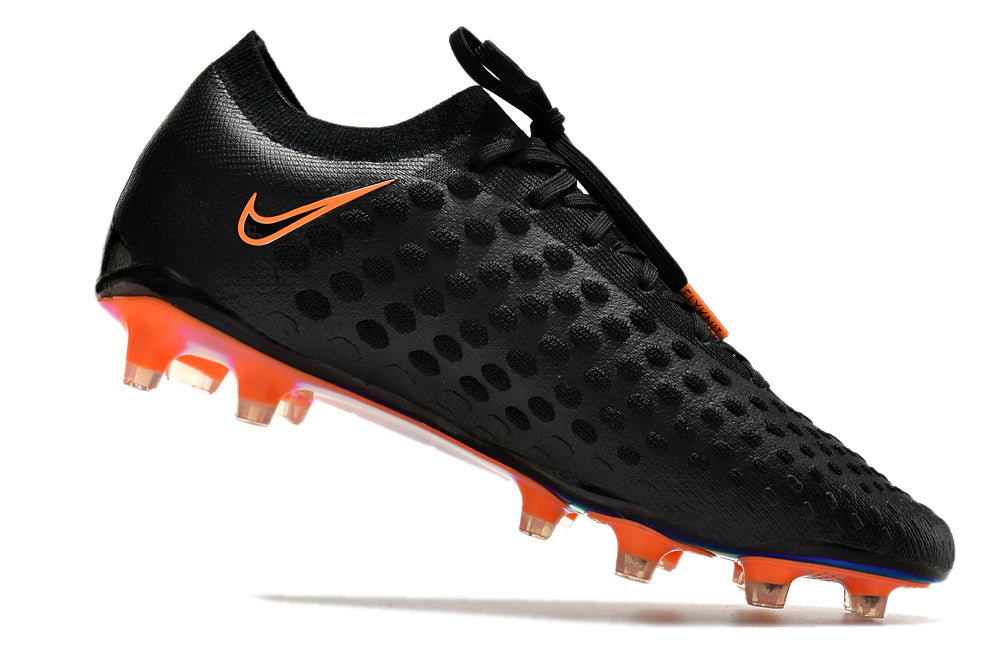 Chuteira Nike Phantom Ultra Venom FG - Preto/Laranja