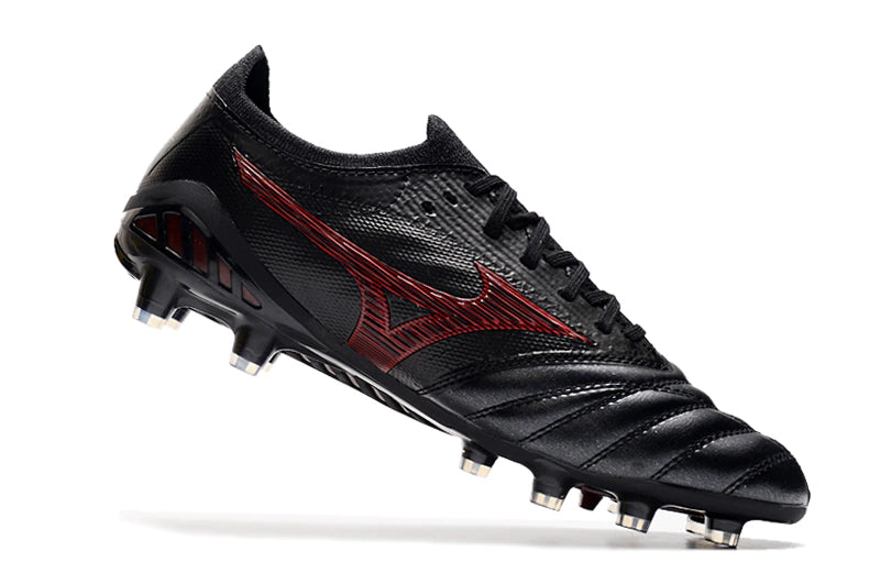 Chuteira Mizuno Morelia Neo 3 Campo FG - Preto/Vermelho