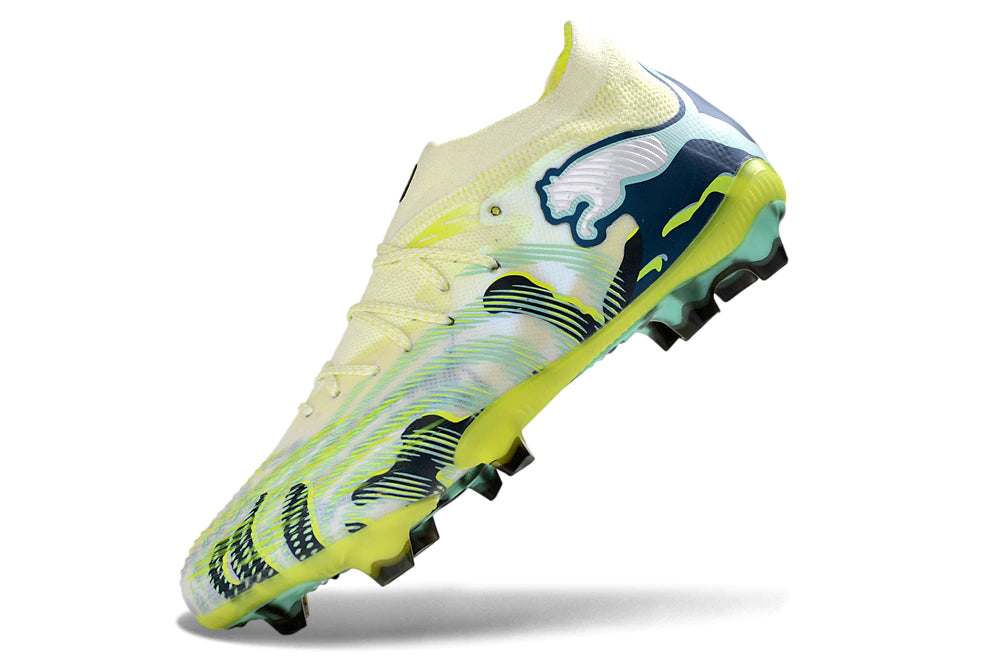 Chuteira Puma Future 8 Ultimate Low Campo FG - Verde