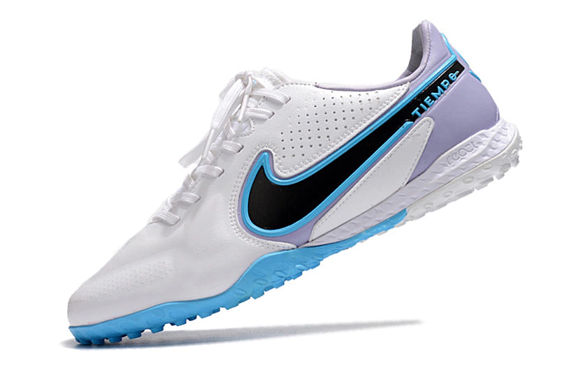 Chuteira Nike Tiempo 9 Pro Society - Azul/Branco