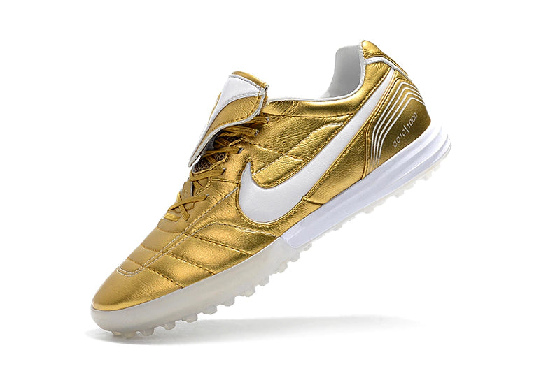 CChuteira Nike Tiempo R10 Society - Dourado