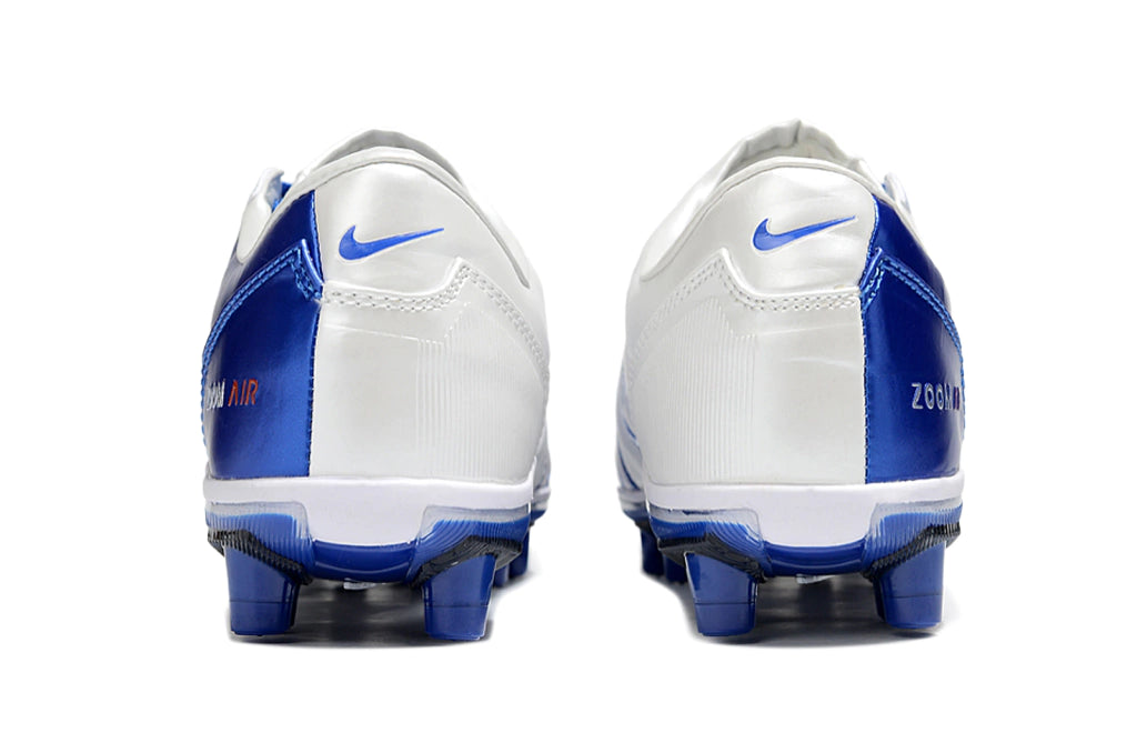 Chuteira Nike Total 90 Campo - Azul/Branco