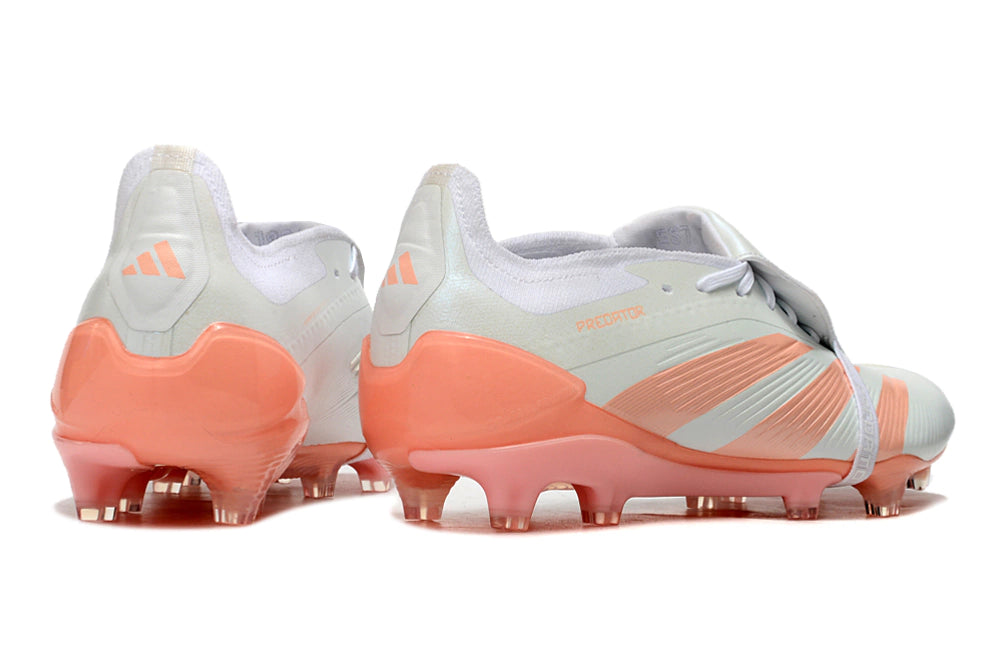 Chuteira Adidas Predstrike Elite Campo - Branco/Rose
