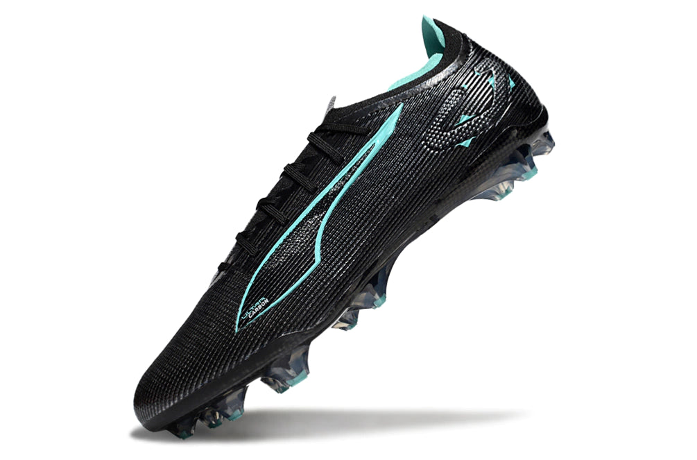 Chuteira Puma Ultra 5 Carbon FG - Preto/Azul