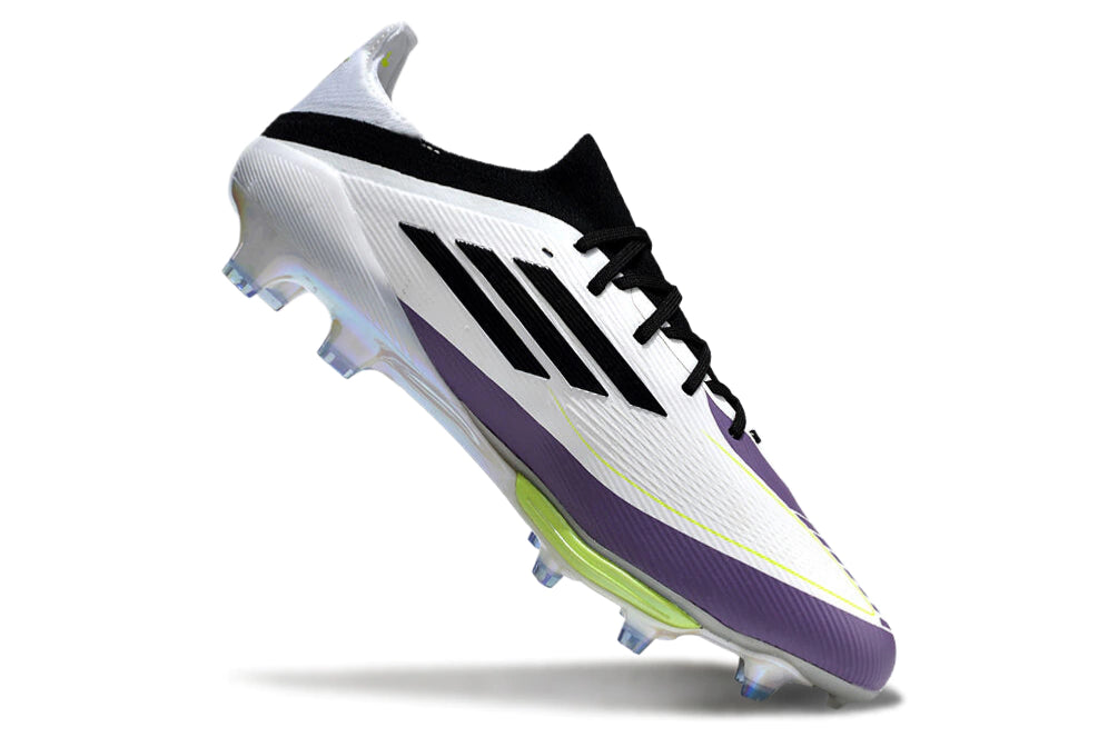 Chuteira Adidas F50.1 Elite Campo - Branco/Roxo