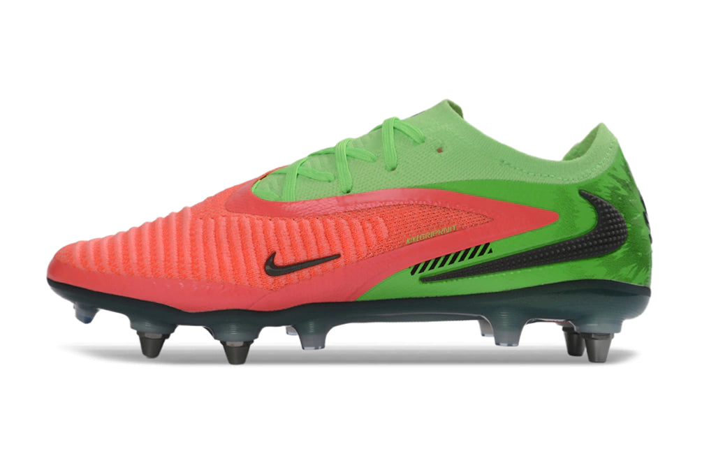 Chuteira Nike Phantom 6 Elite SG - Laranja/Verde