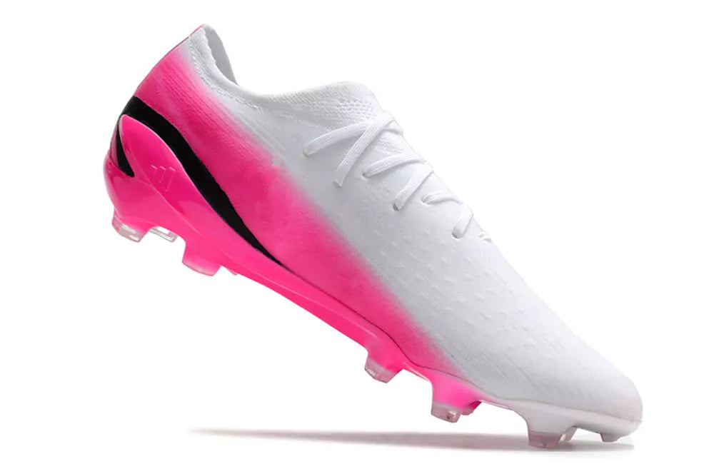 Chuteira Adidas X Speedportal.1 FG - Branco/Rosa