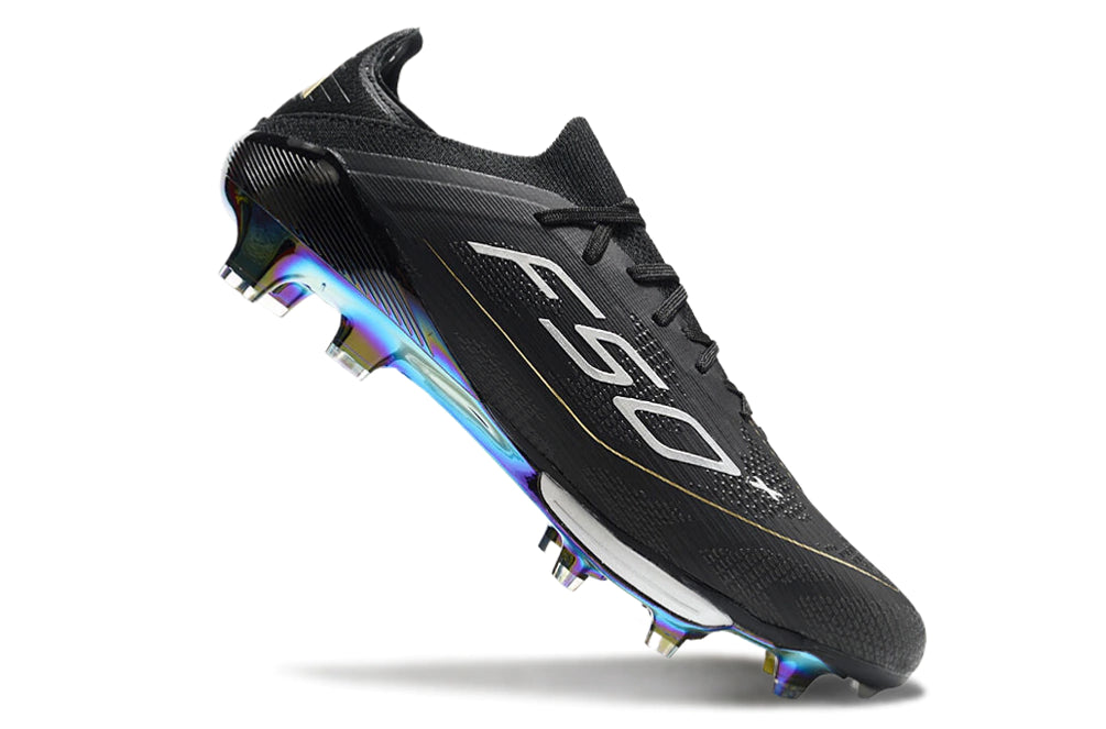 Chuteira Adidas F50.1 Elite Campo - Preto/Cinza