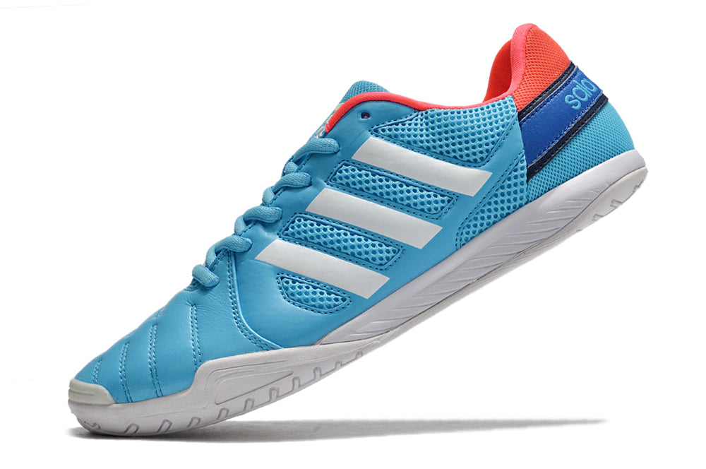 Chuteira Adidas Top Sala Futsal - Azul/Branco
