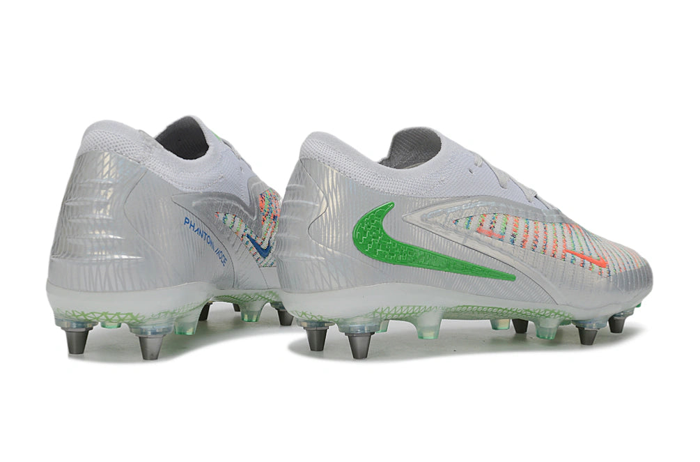Chuteira Nike Phantom 6 Elite SG - Cinza/Verde