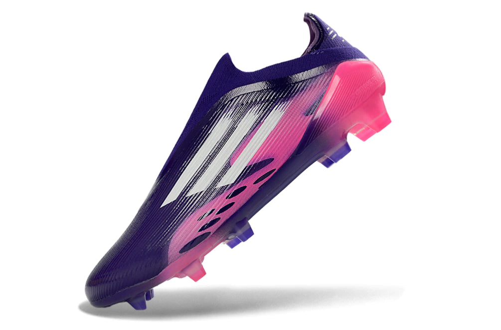 Chuteira Adidas F50 X Laceless Campo - Roxo