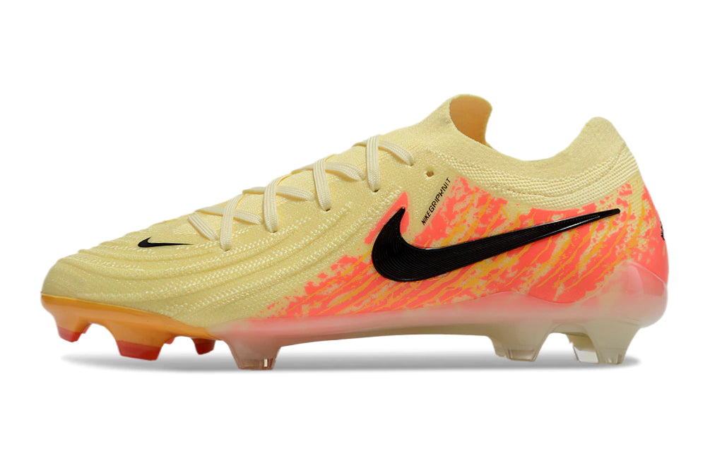 Chuteira Nike Phantom GX2 Elite Campo FG - Amarelo/Laranja/Preto