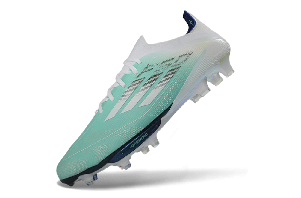 Chuteira Adidas F50.1 Elite Campo - Azul/Branco