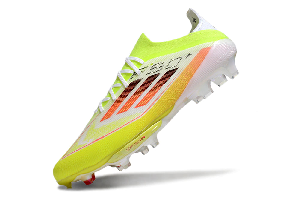 Chuteira Adidas F50.1 Elite Campo - Verde/Laranja