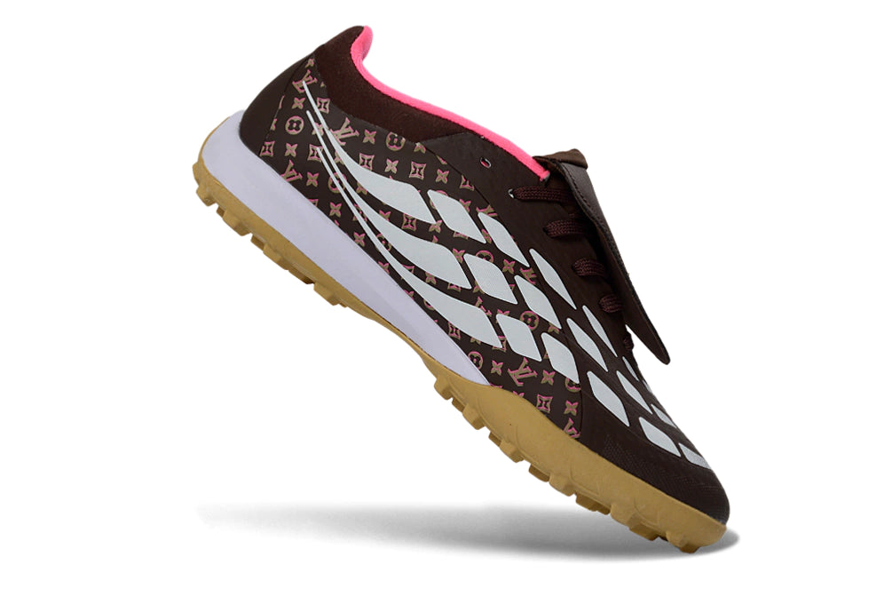 Chuteira Adidas Predator Tongue 26 Society - Marrom