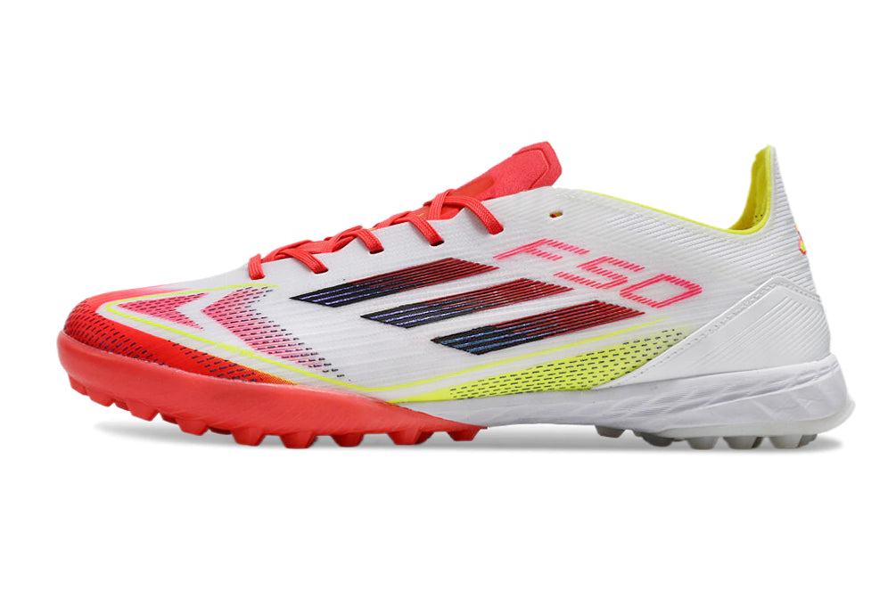Chuteira Adidas X F50 Pro Society - Branco/Vermelho/Preto