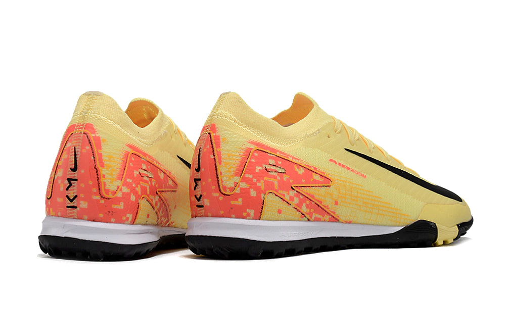 Chuteira Nike Mercurial Vapor 16 Elite Society - Laranja/Amarelo
