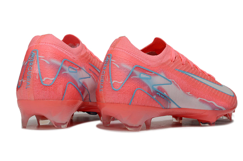 Chuteira Nike Air Zoom Mercurial Vapor 16 Elite FG - Rosa/Azul