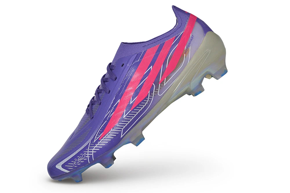Chuteira Adidas F50 Hyperfast Eltie FG - Roxo