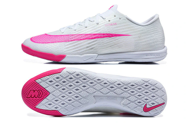 Chuteira Nike Mercurial Superfly 11 IC - Branco/Rosa