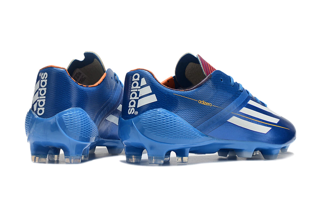 Chuteira Adidas F50 X Campo - Azul/Branco