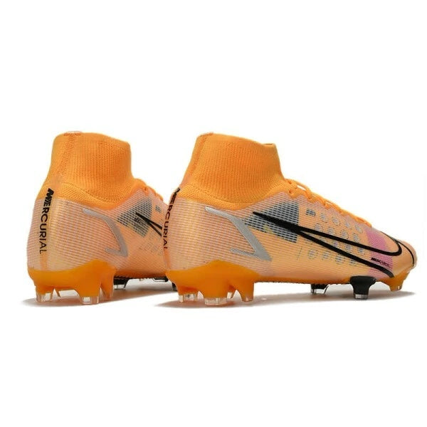 Chuteira Nike Mercurial Superfly 8 Elite Campo FG - Laranja