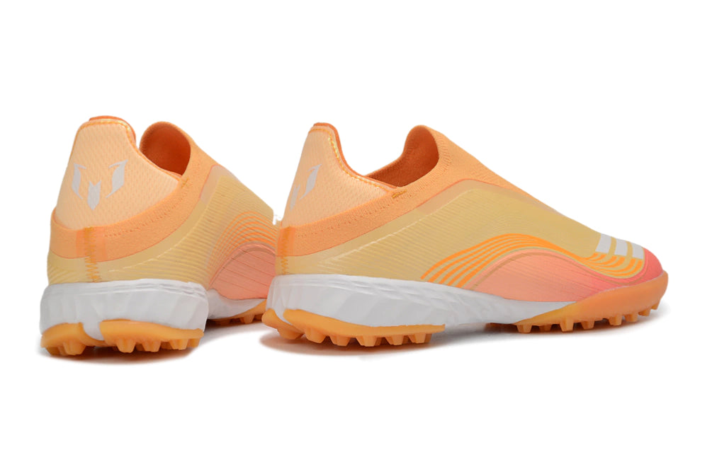 Chuteira Adidas F50 Pro Laceless Society - Laranja