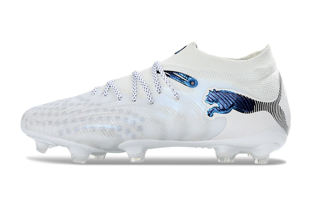 Chuteira Puma Future 8 Ultimate Low Campo FG - Branco
