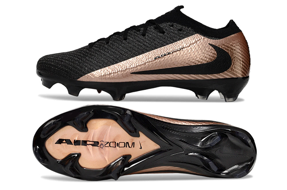 Chuteira Nike Air Zoom Mercurial Vapor 16 Elite FG - Preto/Marrom