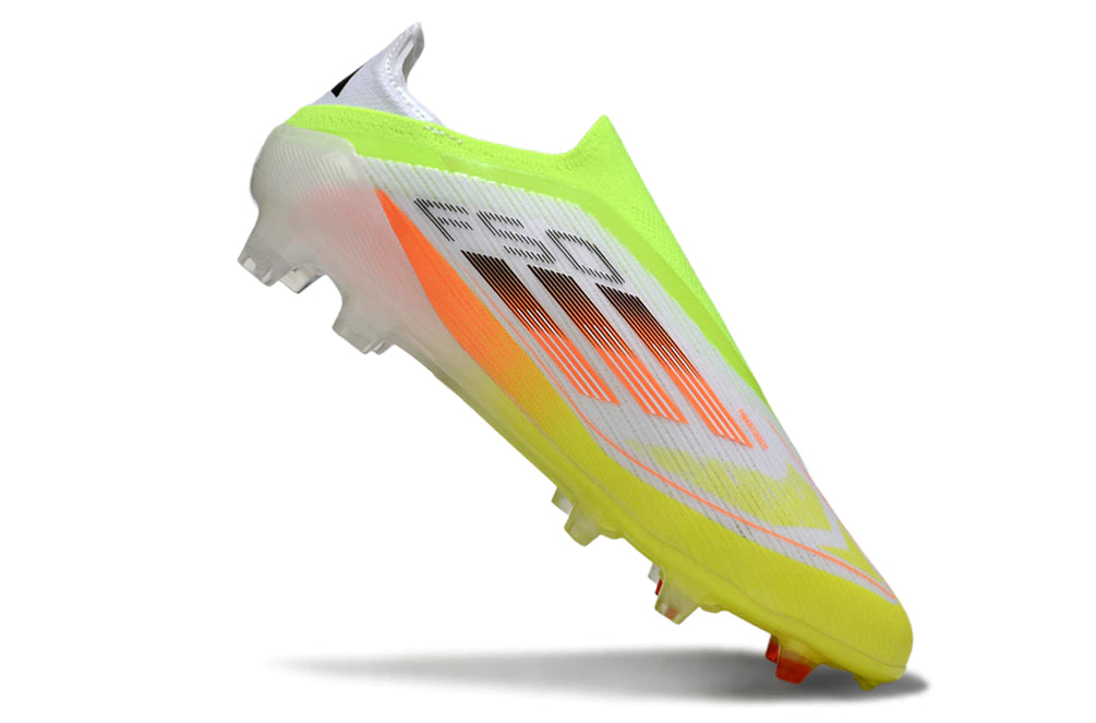 Chuteira Adidas F50 X Laceless Campo - Verde/Branco