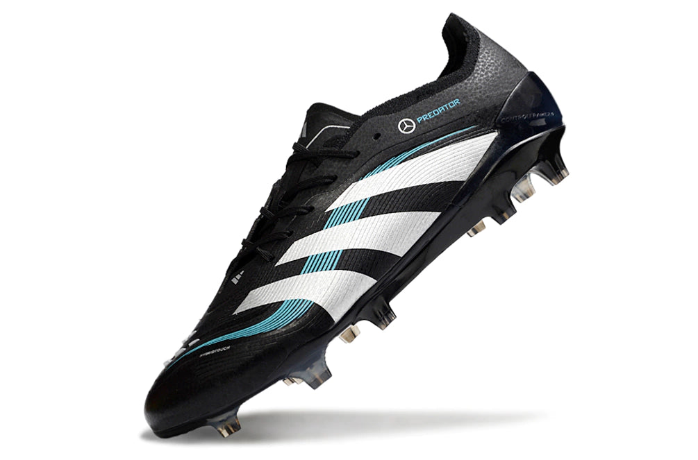 Chuteira Adidas Predator Elite 25 Campo FG - Preto/Branco