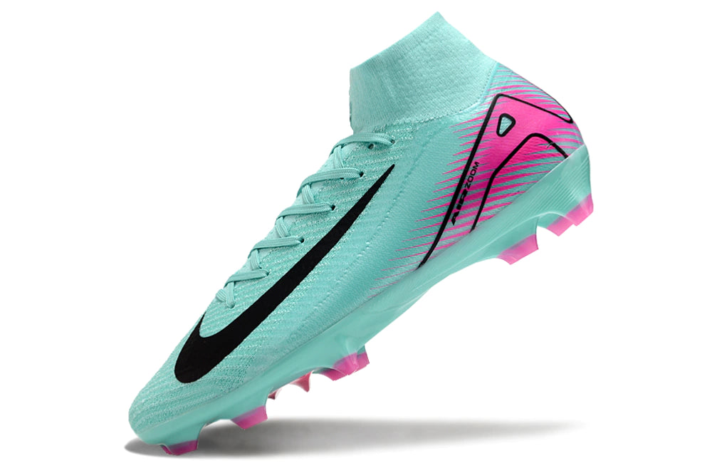 Chuteira Nike Mercurial Superfly 10 Elite Campo - Azul/Rosa