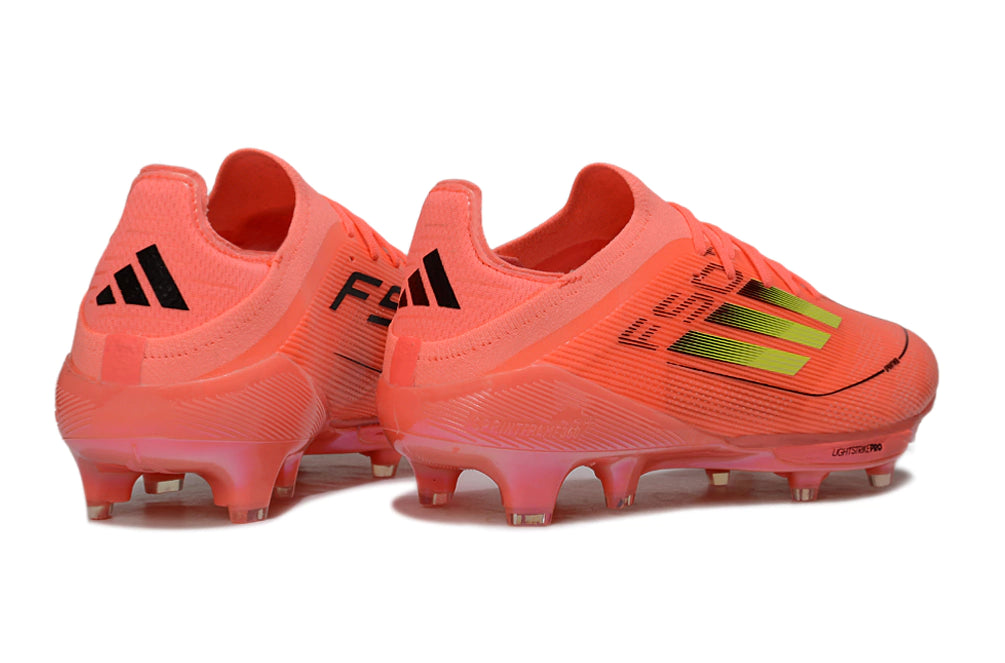Chuteira Adidas F50.1 Elite Campo - Laranja/Amarelo
