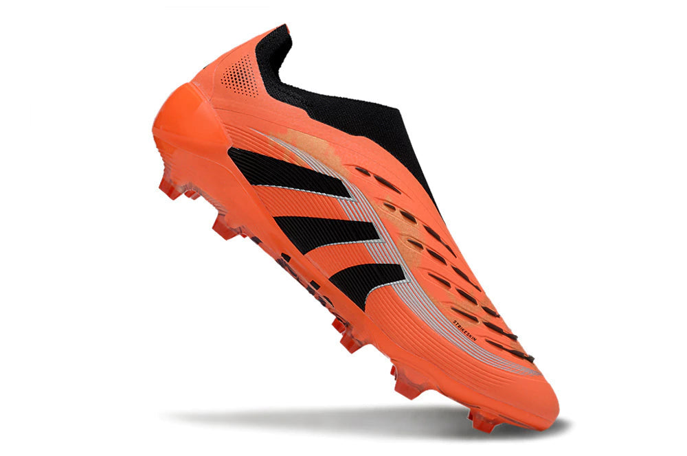 Chuteira Adidas Predator Elite 25 Laceless Campo - Laranja
