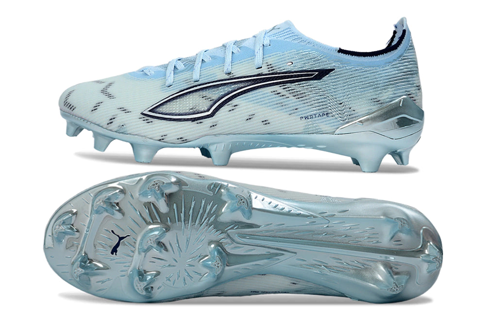 Chuteira Puma Ultra 5 Carbon FG - Azul