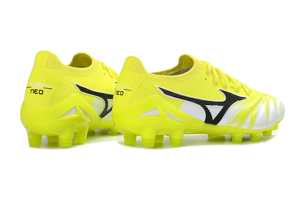 Chuteira Mizuno Morelia Neo 4 Campo - Amarelo