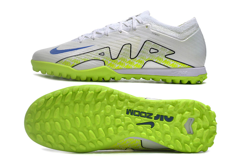 Chuteira Nike Mercurial Vapor 15 Elite Society - Cinza/Verde