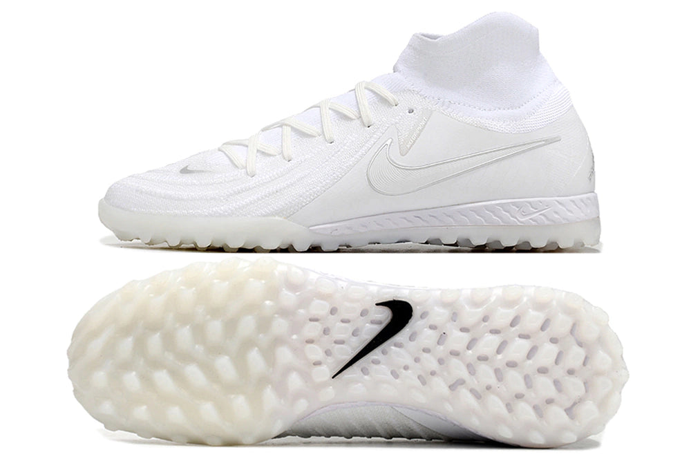 Chuteira Nike React Phantom Luna 2 Elite Society - All White