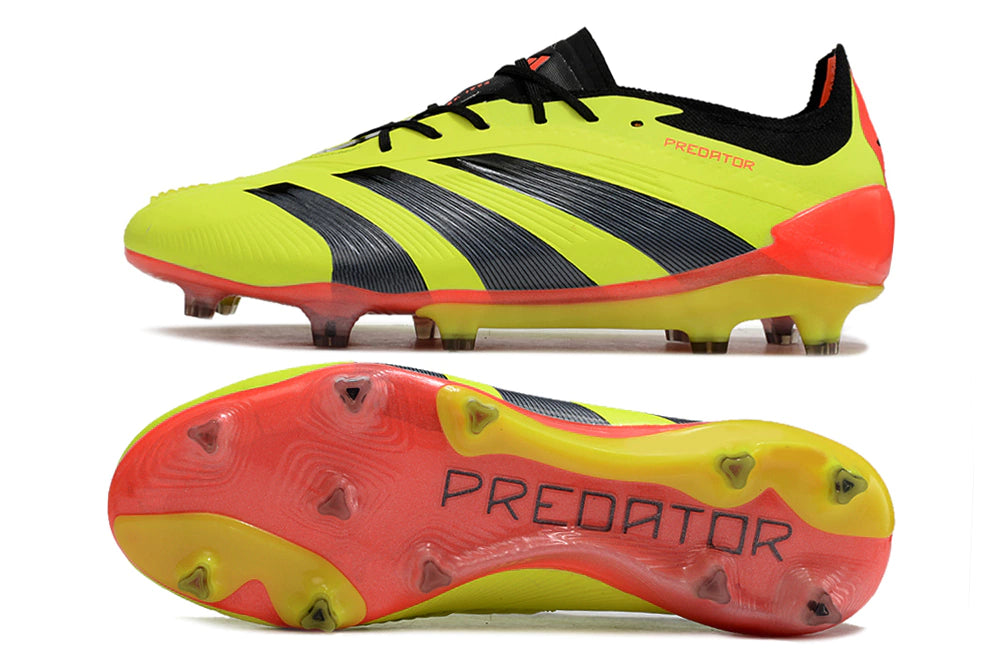 Chuteira Adidas Predator Elite Campo FG "Energy Citrus"