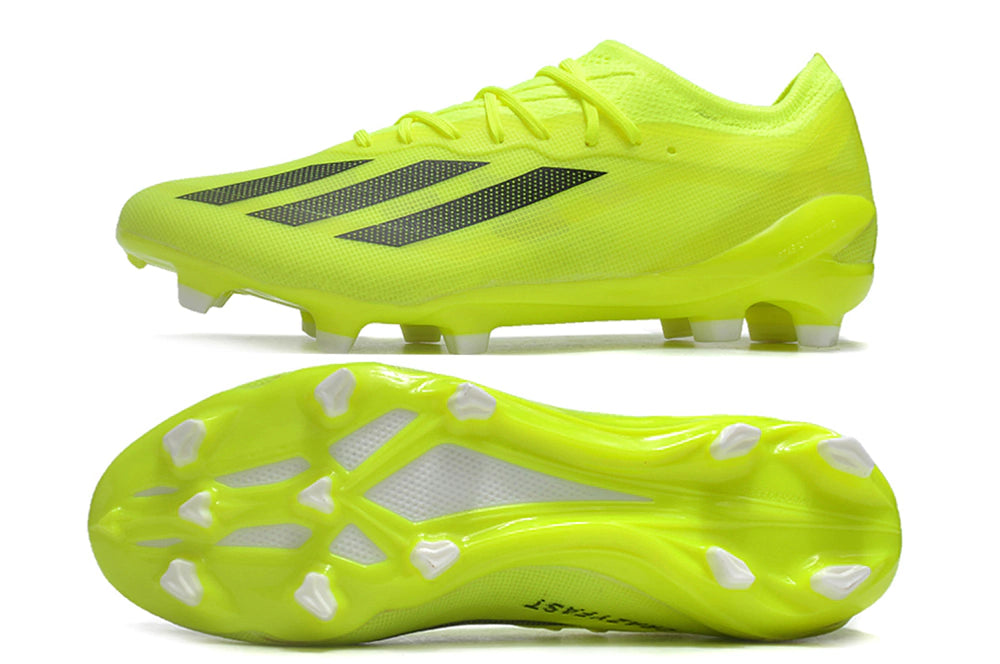 Chuteira Adidas X CrazyFast.1 FG - Verde/Preto