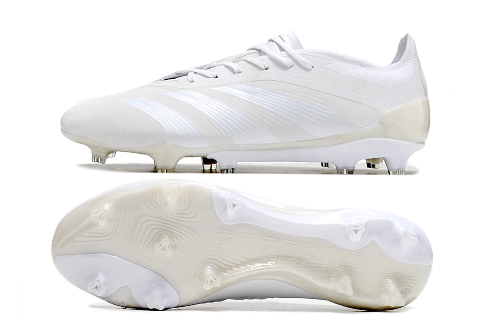 Chuteira Adidas Predator Elite Campo FG - All White