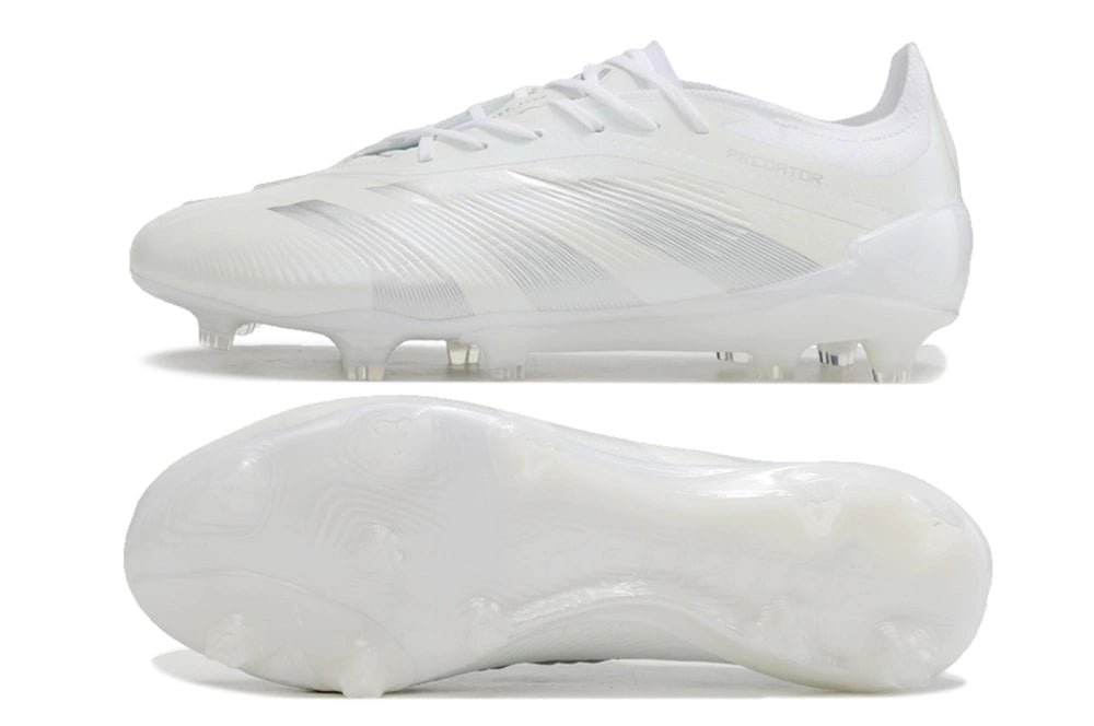 Chuteira Adidas Predator Elite Campo FG - All White